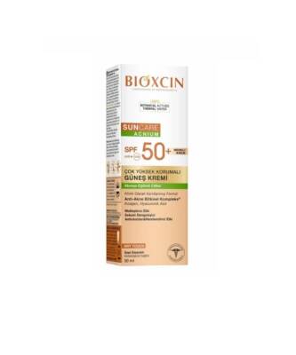 Bioxcin Suncare Acnium Tinted SPF50 Güneş Kremi 50 ML