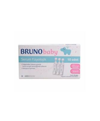 Bruno Baby Serum Fizyolojik 5 ML x 10 Flakon