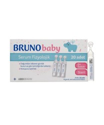 En uygun fiyatlarla Bruno Baby Serum Fizyolojik 5 ML x 20 Flakon