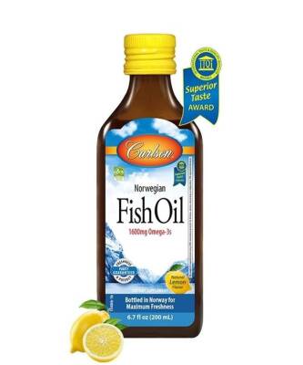 Carlson Balık Yağı Şurubu Limon Aromalı 200 ML - 1