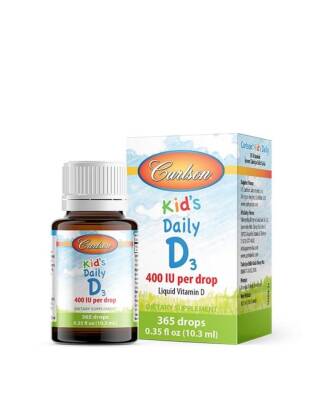 Carlson Kids Daily D3 Vitamini 400 IU 10.3 ML - 1