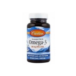 Carlson Omega-3 500 mg 50 Kapsül