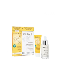 Caudalie Radiance Serum 30 ML + Anti Wrinkle Suncare Spf 50