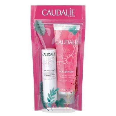 Caudalie Winter Duo Rose De Vigne - Dudak Bakım & El Ve Tırnak Bakım Kremi