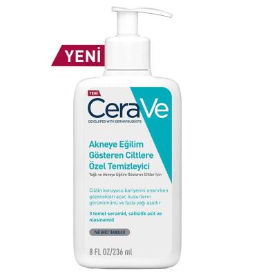 Cerave Akneye Eğilim Gösteren Ciltere Özel Temizleyici 236 ML - 1