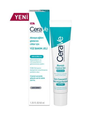 Cerave Akneye Eğilim Gösteren Ciltler İçin Yüz Bakım Jeli 40 ML