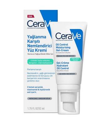 Cerave Yağlanma Karşıtı Nemlendirici Yüz Kremi 52 ML - 1