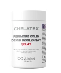 Chelatex Ferimore Kolin Demir Bisglisinat Şelat 30 Kapsül