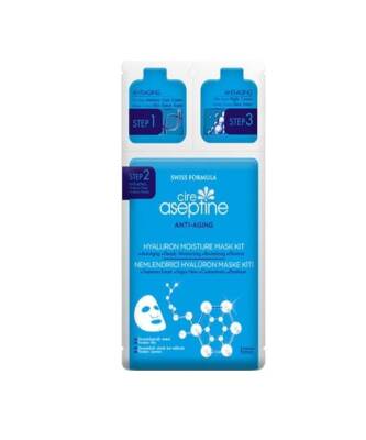 Cire Aseptine Anti Aging Nemlendirici Hyaluron Maske Kiti