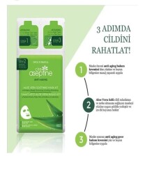 En uygun fiyatlarla Cire Aseptine Anti Aging Rahatlatıcı Aloe Vera Maske Kiti