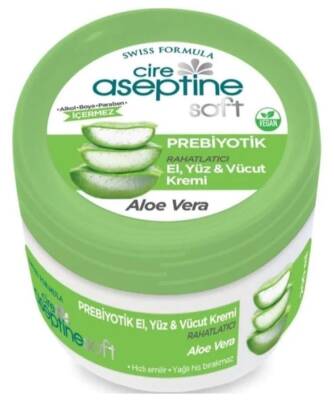 Cire Aseptine Soft Aloe Vera Özlü Prebiyotik Krem 200 ML