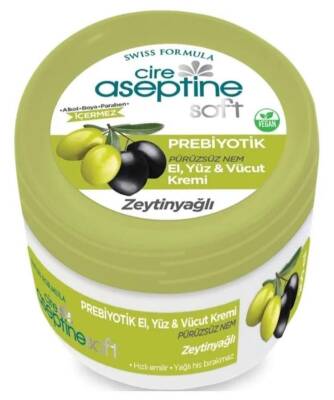 Cire Aseptine Soft Zeytin Yağ Özlü Prebiyotik Krem 200 ML