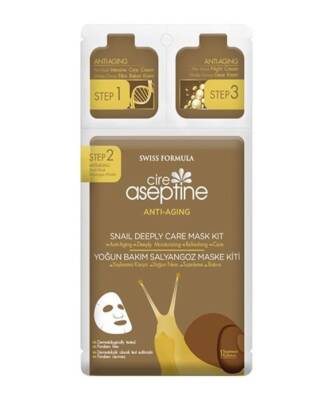 Cire Aseptine Yoğun Bakım Salyangoz Maske Kiti