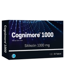 En uygun fiyatlarla Cognimore Sitikolin 1000 mg 30 Tablet