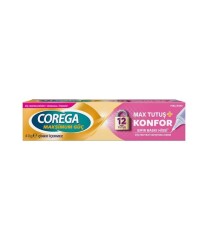 En uygun fiyatlarla Corega Max Tutuş + Konfor Tat İçermez 40 gr Protez Diş Yapıştırıcı
