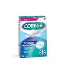 En uygun fiyatlarla Corega Temizleyici Beyazlatıcı 30 Tablet