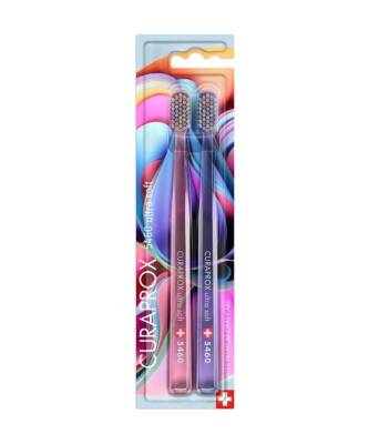 Curaprox 5460 Ultra Soft Colorfull Curls Edition 2'li Diş Fırçası