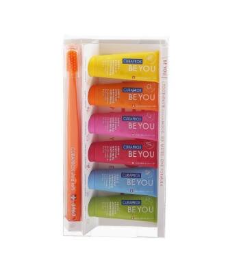 Curaprox Be You Beyazlatıcı 10 ML 6'lı Karma Set+5460 Turuncu Diş Fırçası