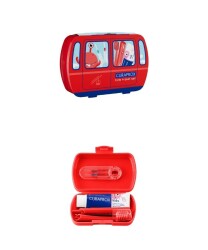 En uygun fiyatlarla Curaprox Çocuk Seyahat Seti Kırmızı