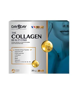 Day2Day Collagen Beauty Fish 30 Saşe Vişne Aromalı