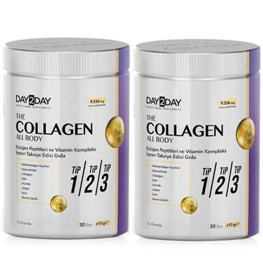 Day2Day The Collagen All Body Toz 300 Gr - 1 Alana 1 Bedava