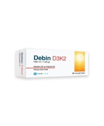 Debin D3K2 60 Kapsül - TAB İlaç