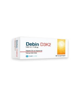 Debin D3K2 60 Kapsül