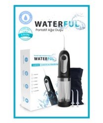 Dentac Portatif Şarj Edilebilir Ağız Temizleme Duşu Siyah