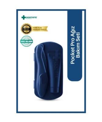 Dentiste Pocket Pro Ağız Bakım Seyahat Seti Lacivert