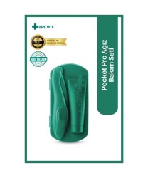 Dentiste Pocket Pro Ağız Bakım Seyahat Seti Yesil