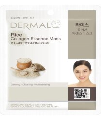 Dermal Pirinç Özlü Kolajen Maskesi 23 Gr