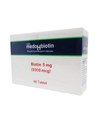 Dermoskin Medohbiotin Biotin 5 mg 60 Tablet