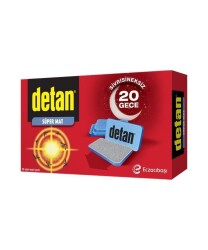 Detan Süper Mat Tablet 20 Adet Gece
