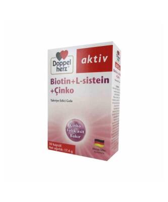 Doppelherz Biotin L-Sistein Çinko 30 Kapsül