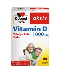 Doppelherz Vitamin D 1000 IU 45 Tablet