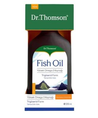 Dr. Thomson Omega-3 Fish Oil Portakal Aromalı 200 ML