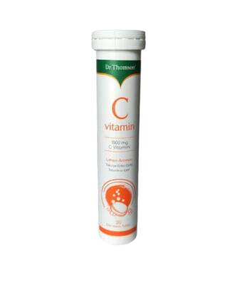 Dr. Thomson Vitamin C Limon Aromalı 1000 Mg 20 Efervesan Tablet