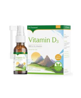 Dr. Thomson Vitamin D3 1000 IU Sprey 20 ML