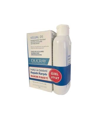 Ducray Kelual DS Şampuan 100 ML+ Ducray Elution Şampuan 200 ML