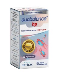 Nbt Life DuoBalance HP 30 Kapsül - Nbt Life 