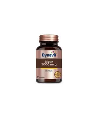 Dynavit Biotin 5000 Mcg 100 Tablet - 1