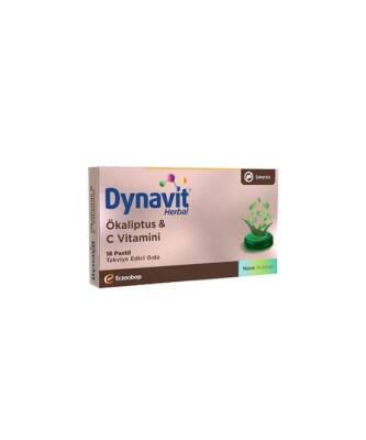 Dynavit Herbal Mentol & Okaliptus 16 Pastil