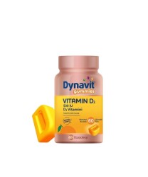 En uygun fiyatlarla Dynavit Vitamin D3 500 IU 60 Gummies