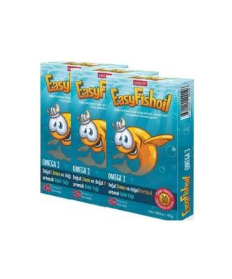 EasyFishoil 30 Jel Tablet x 3 Adet