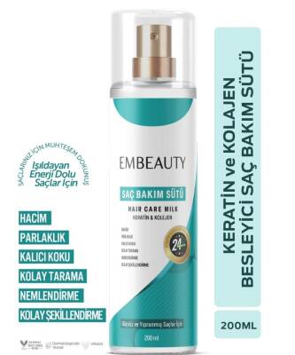 EMBEAUTY KERATİN KOLAJEN SAÇ BAKIM SÜTÜ