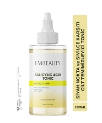 Embeauty Sivilce Ve Siyah Nokta Karşıtı Arındırıcı Salisilik Asit Tonik 200 m