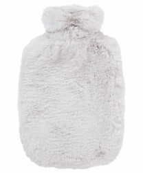 Fashy Termofor Beyaz Peluş Kılıflı Sıcak Su Torbası 2 Litre