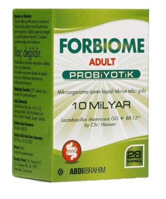 Forbiome Adult Probiyotik 28 Kapsül