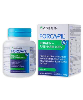 Forcapil Keratin Anti Hair Loss 60 Kapsül - 1