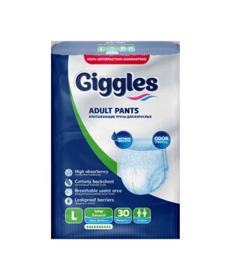 Giggles Hasta Bezi Külotlu Large 30 Adet